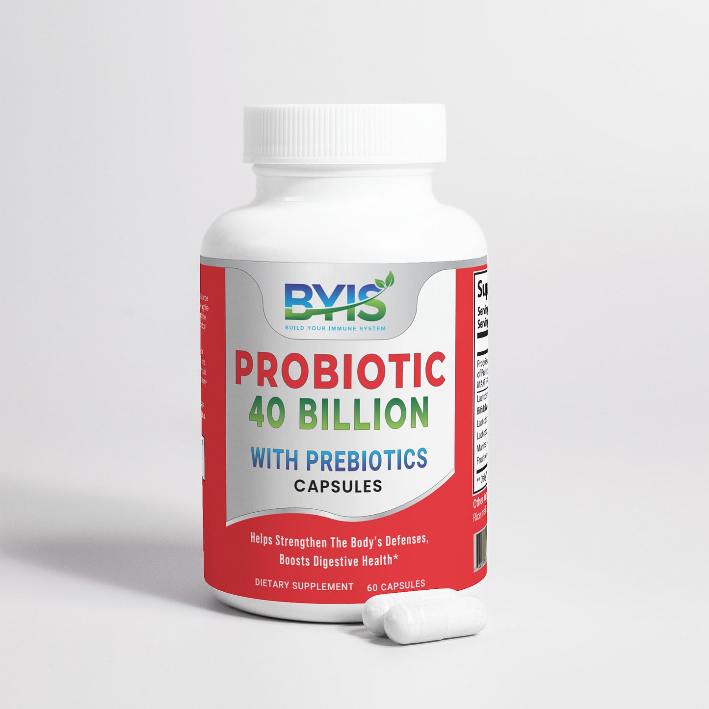 Probiotic 40 Billion with Prebiotics